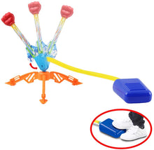 Load image into Gallery viewer, 2-IN-1 Super Stomp and Launch Rocket Play Set Game for Children Includes Light up Foam Rockets for Indoor and Outdoor Use
