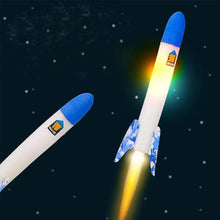 Load image into Gallery viewer, 2-IN-1 Super Stomp and Launch Rocket Play Set Game for Children Includes Light up Foam Rockets for Indoor and Outdoor Use