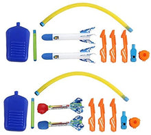 Load image into Gallery viewer, 2-IN-1 Super Stomp and Launch Rocket Play Set Game for Children Includes Light up Foam Rockets for Indoor and Outdoor Use