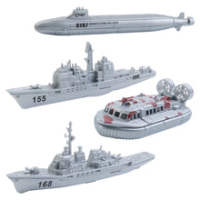 Load image into Gallery viewer, Aircraft Carrier Scale Model Warplanes Warships Military Vehicles Battleship Helicopter Trucks Tank Army Toys Present Gift for Kids