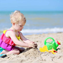 Load image into Gallery viewer, Kids Outdoor Activities Wheelbarrow Gardening and Seaside Beach Play Set with Accessories including Bucket, Spade, Rake