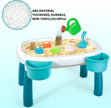 Load image into Gallery viewer, Sand and Water Table Toy for Kids Beach Toy summer Table Activity Sensory Play Sand Table Outdoor Table