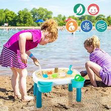 Load image into Gallery viewer, Sand and Water Table Toy for Kids Beach Toy summer Table Activity Sensory Play Sand Table Outdoor Table