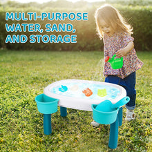 Load image into Gallery viewer, Sand and Water Table Toy for Kids Beach Toy summer Table Activity Sensory Play Sand Table Outdoor Table