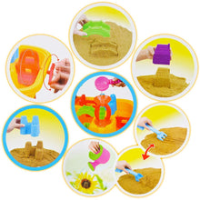 Load image into Gallery viewer, Sand and Water Play Table 2 in 1 Plastic Outdoor Table for Toddlers with Times Tables and Accessories Included