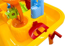 Load image into Gallery viewer, Sand and Water Play Table 2 in 1 Plastic Outdoor Table for Toddlers with Times Tables and Accessories Included