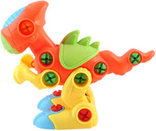 Load image into Gallery viewer, Take Apart Dinosaurs Toys Includes Screw Drivers and Pull-Along Accessory (2 Pack)