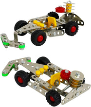 Load image into Gallery viewer, 291 Pieces STEM 3-in-1 Alloy Metal Model Vehicles Educational DIY Construction Building Science Experiment Toys for Kids Teens Adults