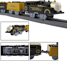 Load image into Gallery viewer, Train Track Play Set with Dinosaur Toys, Tracks and Accessories – Great gift for Children