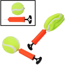 Load image into Gallery viewer, 4-IN-1 Outdoor Games Tennis Football Skipping Badminton Racket Sports Center w/Net Rackets Outdoor Toys Gifts for Kids