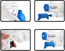 Load image into Gallery viewer, 2 Pack Water Soaker Blaster Gun Pistol Shooter Play Set Great for Pool Summer Garden Outdoor Fun Birthday Xmas Party Gift Present for Kids