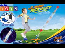 Load and play video in Gallery viewer, 2-IN-1 Super Stomp and Launch Rocket Play Set Game for Children Includes Light up Foam Rockets for Indoor and Outdoor Use