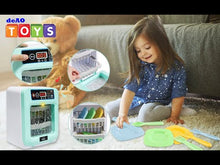 Load and play video in Gallery viewer, 'My First Dishwasher’ LCD Screen Kitchen Play Set for Kids Role Play Christmas Gift with Realistic Lights and Sound Functions