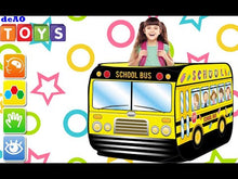 Load and play video in Gallery viewer, School Bus Foldable Play Tent -Children Play House Indoor Outdoor Play Toy Great Gift for Kids