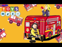 Load and play video in Gallery viewer, Pop Up Play Tent for Boys and Girls Outdoor Activities for Children and Kids Parties (Red)