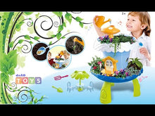 Load and play video in Gallery viewer, Fairy Tale DIY Miniature Gardening Magical Cottage Play Set and Gardening Accessories for Kids