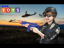 Load and play video in Gallery viewer, Role Play SWAT Force Play Set with a Vest, Helmet, Toy Grenades and More Police Accessories with a Storage Backpack- Great for Kids