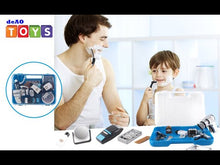 Load and play video in Gallery viewer, Stylist Hairdresser Barber Salon Tool Role Play Set Realistic Toys with Accessories Included¨C Great Pretend Play Set for Kids