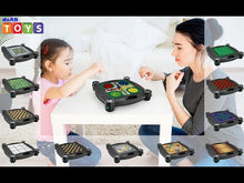 Load and play video in Gallery viewer, 12-in-1 Chess Board Game Draughts Snake Chess Flying Chess Ladders Checker Educational Toy Family Game Kids Toy Christmas Gift