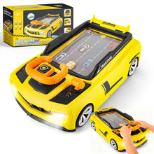 Load image into Gallery viewer, Simulation Racing Car Game Toy for Kids Interactive Driving Game with Steering Wheel, Sound &amp; Lights Perfect Gift for Toddlers
