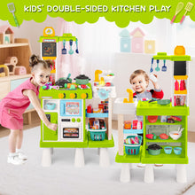 Load image into Gallery viewer, Kids Play Kitchen Set Pretend Cooking Toy with Accessories ¨C Educational Kitchen Playset for Boys and Girls Ages 3+
