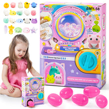 Load image into Gallery viewer, Random Animal Dispenser Machine Toys Interactive Twist Toy with 5 Random Animal Eggs Creative Play Gift for Kids Ages 3+
