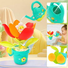 Load image into Gallery viewer, Garden Flowerpot Baby Bath Toys Baby Sensory Enlightenment Game Bath Toys Creative Puzzle Gift Suitable for children 18 months
