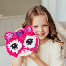 Load image into Gallery viewer, DIY Animal Decompression Pillow Dolls &amp; Stuffed Toys Kids Toys Safe PP Cotton Fabric Bright Colors No Sewing Needed Craft Toy for Kids
