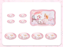 Load image into Gallery viewer, Magical Princess Tea Party Set for Kids - Adorable  Design with Carry Case, Durable Tin Tea Set, Smooth Edges, and Bright Colors - Perfect Gift for Girls&#39; Pretend Play, Birthday Parties, and Family Fun
