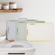 Load image into Gallery viewer, Colour‑Coded Chopping Boards Set (3 Pack) with Storage Stand – Food‑Safe, Anti‑Cross‑Contamination, Dishwasher‑Safe
