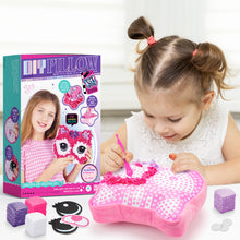 Load image into Gallery viewer, DIY Animal Decompression Pillow Dolls &amp; Stuffed Toys Kids Toys Safe PP Cotton Fabric Bright Colors No Sewing Needed Craft Toy for Kids

