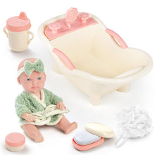 Load image into Gallery viewer, &#39;&#39;My First Baby Doll&#39;&#39; Baby Doll Set with Accessories, Baby Dolls for Girls and Boys, Baby Doll Play Set (Trolley Dolls or Bathroom Dolls)
