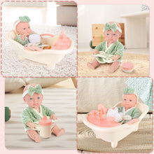 Load image into Gallery viewer, &#39;&#39;My First Baby Doll&#39;&#39; Baby Doll Set with Accessories, Baby Dolls for Girls and Boys, Baby Doll Play Set (Trolley Dolls or Bathroom Dolls)
