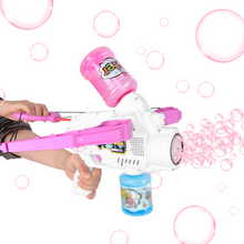 Load image into Gallery viewer, 3 in 1 Bubble Water Gun Bow Arrow Summer Bubble Machine Toy Gift for Boys Girls
