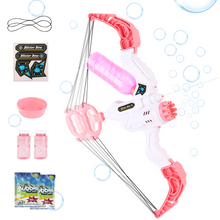 Load image into Gallery viewer, Bow and Arrow Bubble Maker Water Gun Summer Outdoor Toys Gift for 3+ Boys Girls
