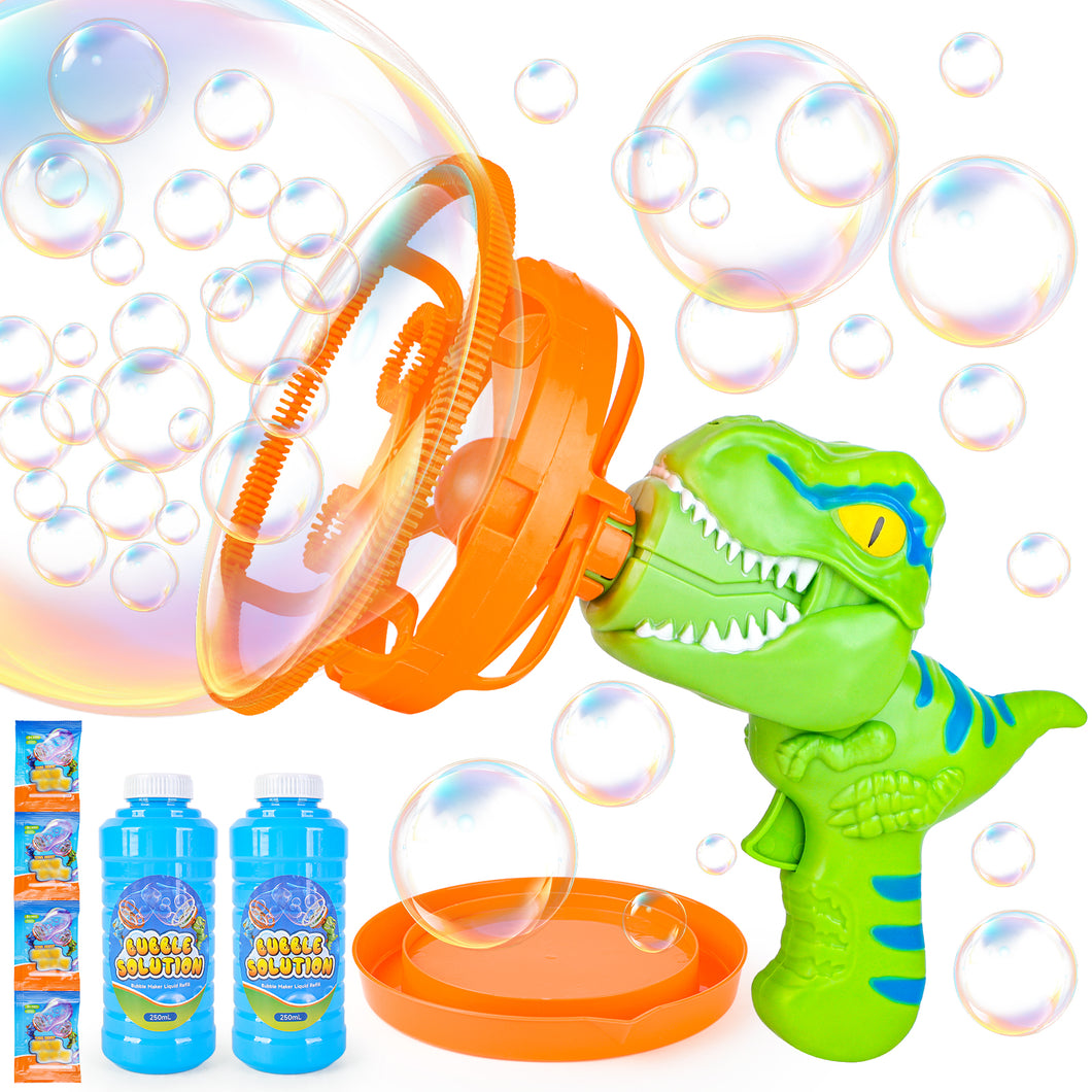 Dinosaur Portable Automatic Bubble Maker Colourful Big Bubble Summer Indoor Outdoor Toys for Kids