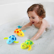 Load image into Gallery viewer, Floating Wind-Up Sea Turtle Bath Toys for Toddlers-Interactive Swimming Turtles for Bathtub Fun, Perfect Water Toys, and Party Favors for Kids
