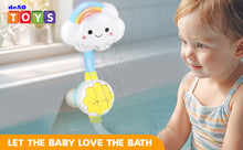 Load image into Gallery viewer, Baby Shower Bath Toy Set- Cloud Sprinkler Faucet with Foldable Bathtub Shower Head-Fun Bath Sprays &amp; Tubs for Toddlers, Perfect Bathtime Gift for Kids
