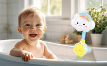 Load image into Gallery viewer, Baby Shower Bath Toy Set- Cloud Sprinkler Faucet with Foldable Bathtub Shower Head-Fun Bath Sprays &amp; Tubs for Toddlers, Perfect Bathtime Gift for Kids
