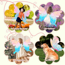 Load image into Gallery viewer, Butterfly Wings and Halo Light up Wings with Musical Cosplay Fancy Dress-up for Kids
