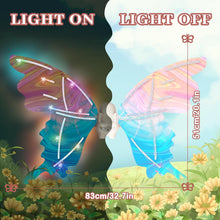 Load image into Gallery viewer, Butterfly Wings and Halo Light up Wings with Musical Cosplay Fancy Dress-up for Kids
