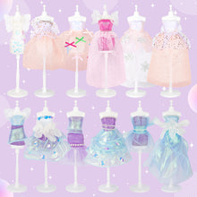 Load image into Gallery viewer, 143Pcs DIY Princess Fashion Designer Craft Toy Kit Doll Clothes Materials Play Kit Gift for Kids
