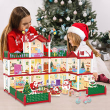 Load image into Gallery viewer, Christmas Doll House Playset, Dream House Pretend Doll House with Accessories Dolls House Garden Princess HouseBirthday Gifts (Two Floors)
