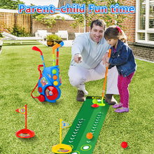 Load image into Gallery viewer, Golf Clubs Toy Set Outdoor Indoor Sports Garden Play Game Toy for Toddlers 3 4 5 Years Old
