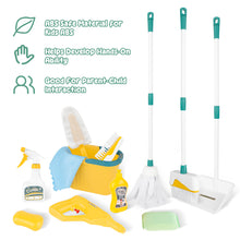 Load image into Gallery viewer, 12 pcs Housekeeping Cleaning Pretend Play Set Toy Gift for Kids
