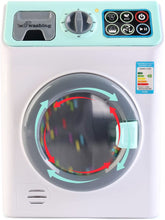Load image into Gallery viewer, &#39;My First Washing Machine&#39; Laundry and Cleaning Play Set for Kids Christmas Gift Educational Toys with Realistic Functions

