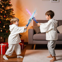 Load image into Gallery viewer, 120 cm Double-Headed LED Colorful Lightsaber Toy - Extendable Laser Sword for Kids and Adults
