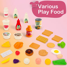 Load image into Gallery viewer, Kitchen Play Set Pretend Play Role Playset Food Cutting Accessories Toys Kitchenware Educational Toys Birthday for Kids-KS-05-U

