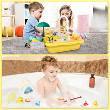 Load image into Gallery viewer, Yellow Kitchen Pretend Play Dishwasher Toy Sets Real Running Water Kids with Kitchen Accessories for Children Gift
