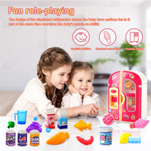 Load image into Gallery viewer, Pretend Play Kitchen Fridge  Playset Kids oy Great Pre-School Gift for Toddlers Boys &amp; Girls Age 3+
